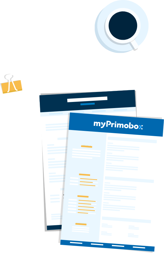 Illustration documents myPrimobox